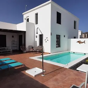  Villa Splendid Casa Papagayo, Heated Pool, Roofterrace With Views And Wifi